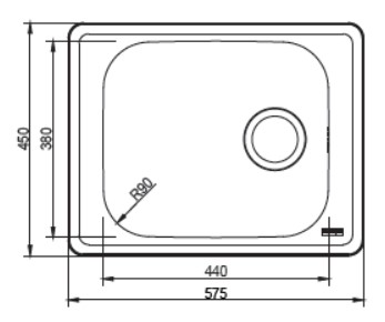 อ่างล้างจาน FRANKE ราคาพิเศษ รุ่น LNX 610-44
