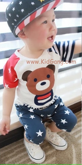 ชุดเด็ก ลาย Baby Bear1(เซท) ไซส์ 2ปี(เสื้อเด็ก+กางเกงเด็ก)
