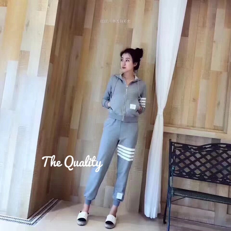 เสื้อผ้าเกาหลี พร้อมส่ง Set ไหมพรม