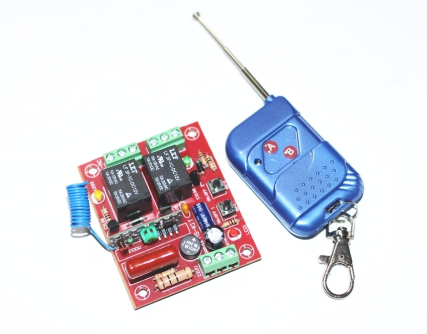 RF-2G รีโมทคอนโทรล 2 ช่อง ใช้ไฟ AC