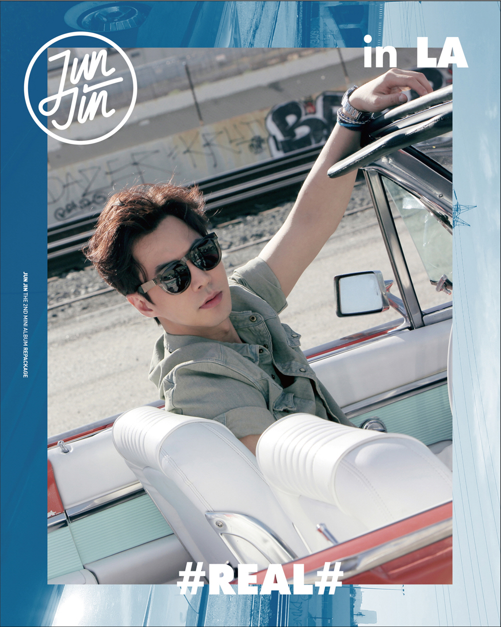 [Pre] JUN JIN : 2nd Mini Album Repackage - #REAL# in LA