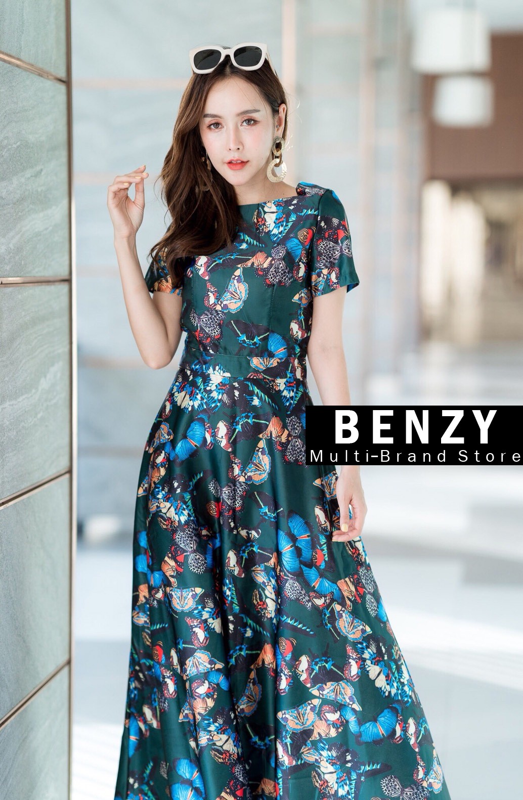 เสื้อผ้าเกาหลี พร้อมส่ง ชุดเซ็ตเสื้อครอป