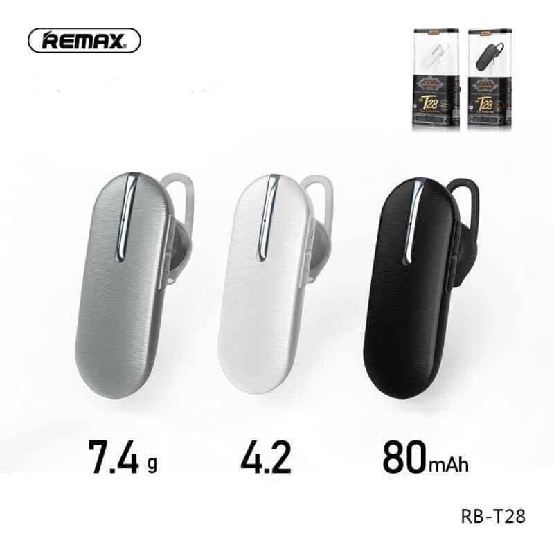 หูฟังบลูทูธไร้สาย Remax RB-T28 HD Call Enabled Portable lightweight wireless headset
