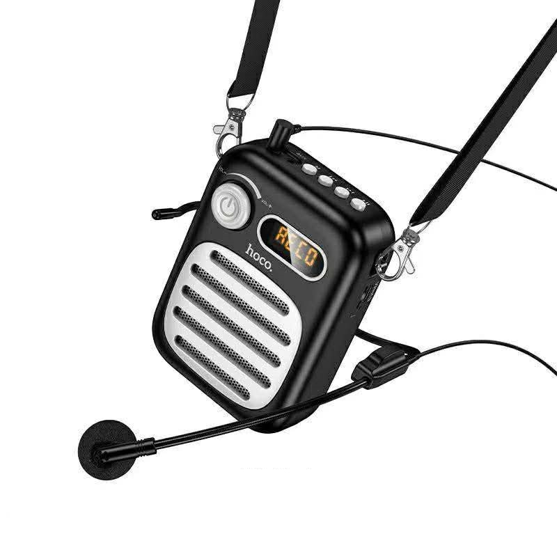 Hoco L23 Lemony speaker with wired microphone ลำโพงพกพาอเนกประสงค์ที่มาพร้อมไมโครโฟนแบบมีสาย