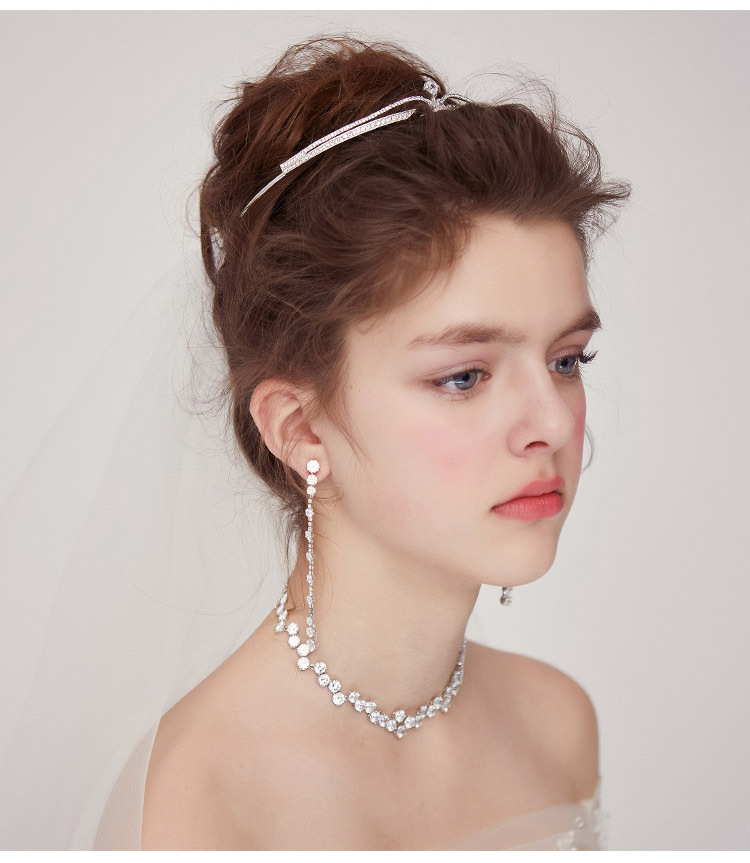 มงกุฎเจ้าหญิง เพชรยอดทรงฮิต princess cut เล่นไฟมาก รุ่น Minilala