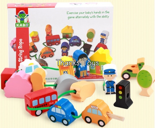 ร้อยเชือกจราจร 16 ชิ้น