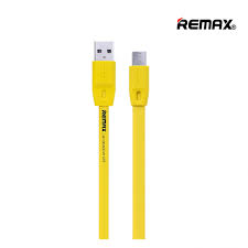 สายชาร์จแอนดรอยด์ Android รุ่น Remax Full Speed Series สีเหลือง คุณภาพดี