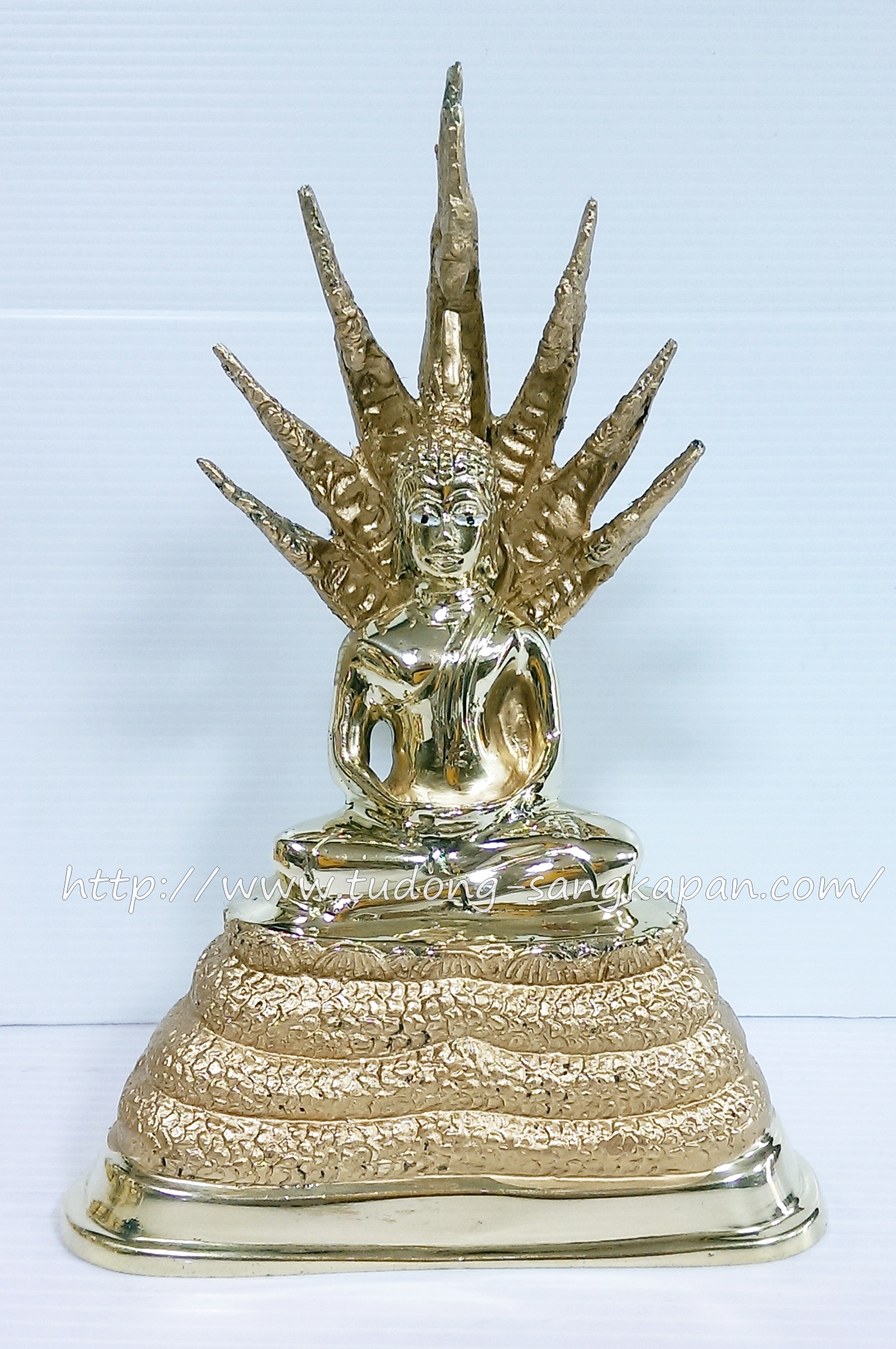 พระพุทธรูปทองเหลืองปางนาคปรก (พระประจำวันเสาร์)