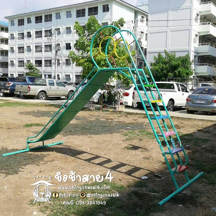 บันไดลื่นใหญ่ บันได 6 ขั้น