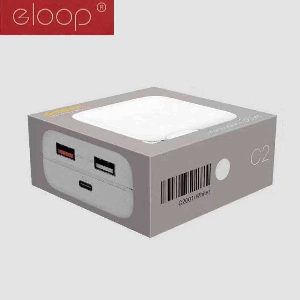 หัวชาร์จ Eloop รุ่น C2 อแดปเตอร์ชาร์จไฟ Quick Charge 3.0 30W Wall Charger Adaptor