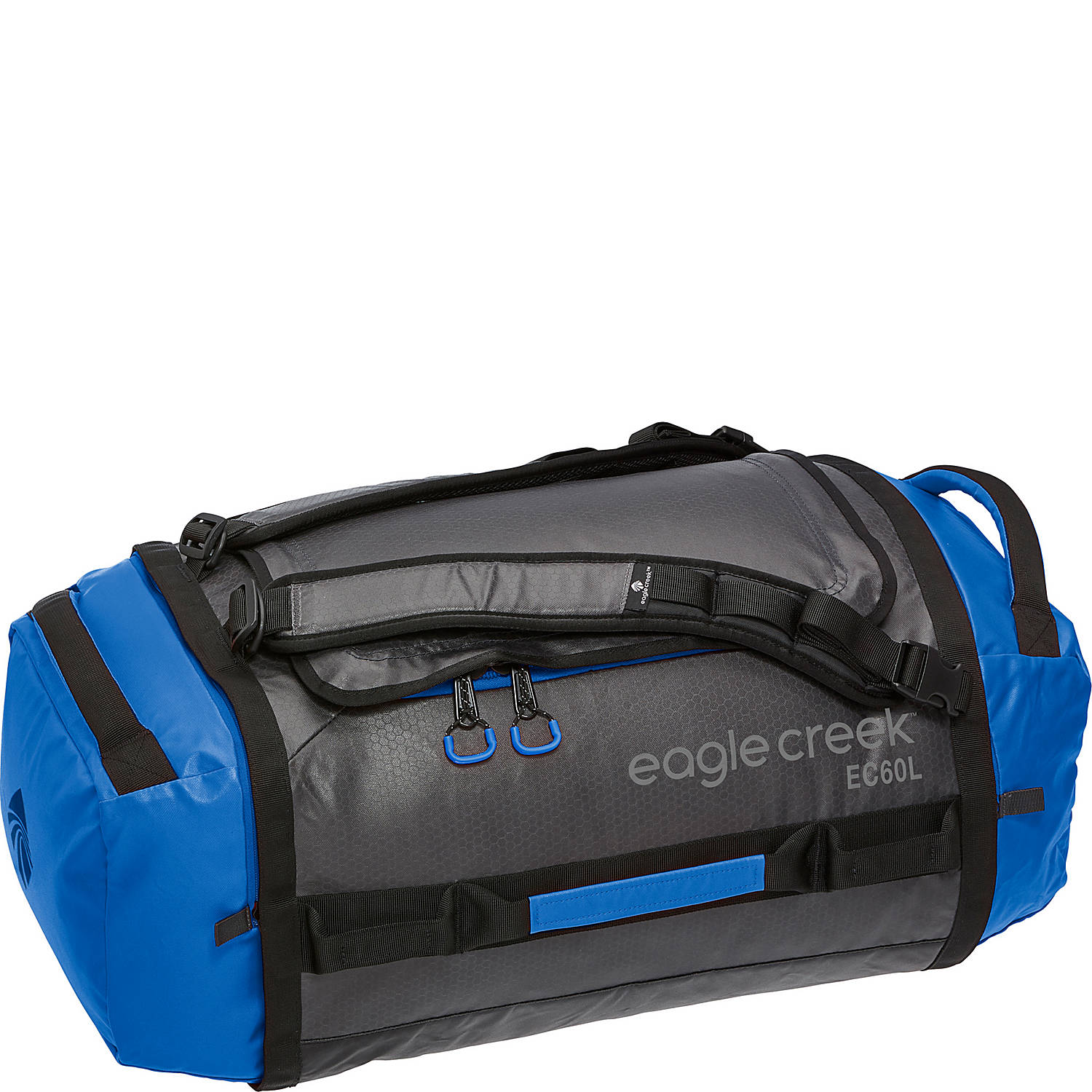 EAGLE CREEK - กระเป๋า Duffel รุ่น Hualer ไซส์ M สีเทาน้ำเงิน (Grey/Blue) ความจุ 60 ลิตร