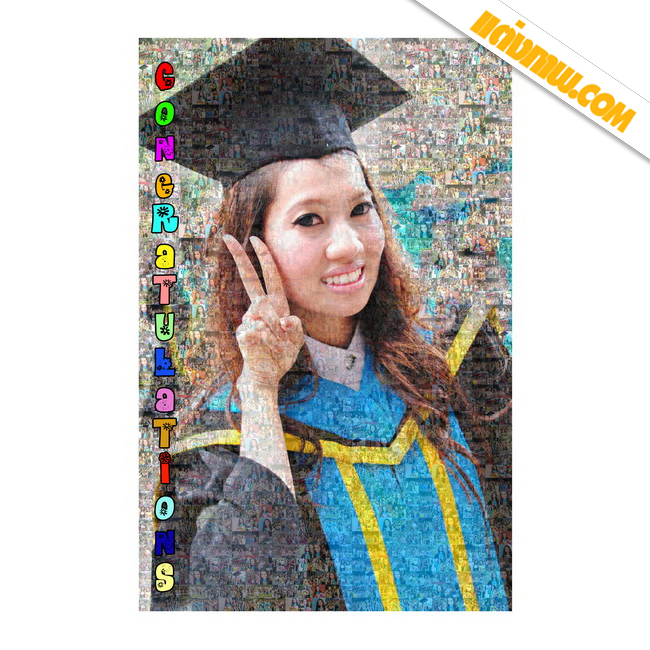 ของขวัญรับปริญญา ภาพโมเสกคลาสิค (Classic)