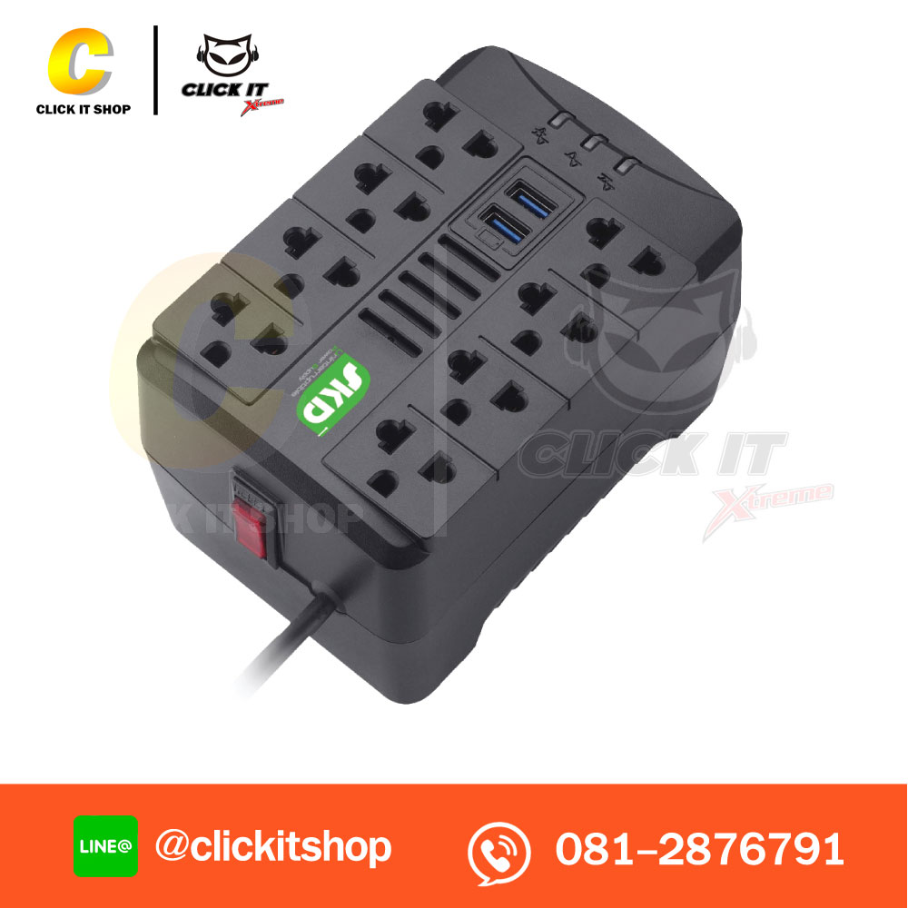 เครื่องปรับแรงดันไฟ SKD Snina-1000 (1000Va/500W) 3M