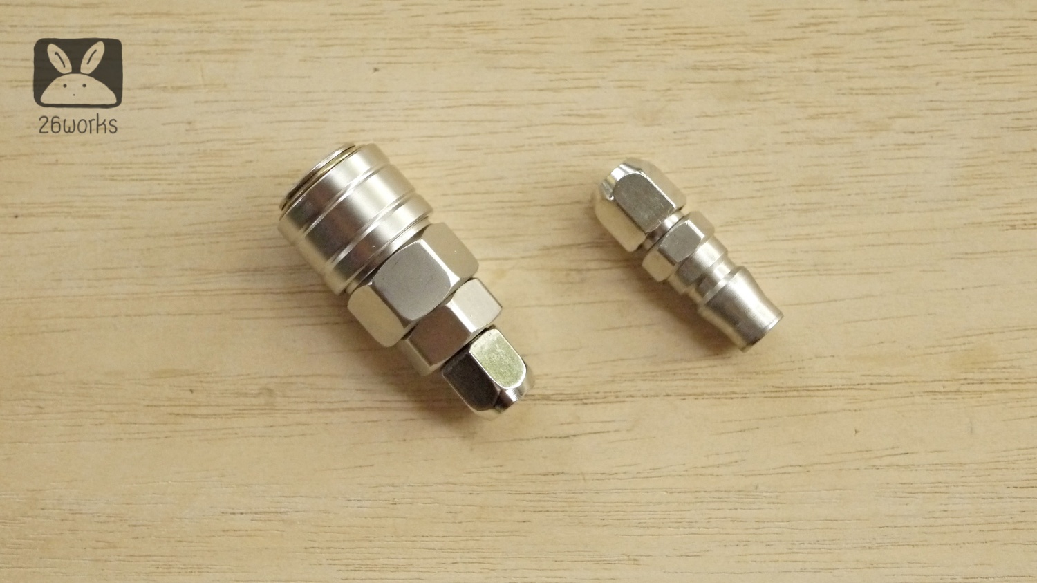 Quick Coupler หัว-ท้าย ใช้กับสาย 5x8 mm