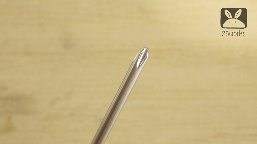 ดอกไขควงหัวแฉก PH2 ยาว 100 mm แกน 4.5 mm