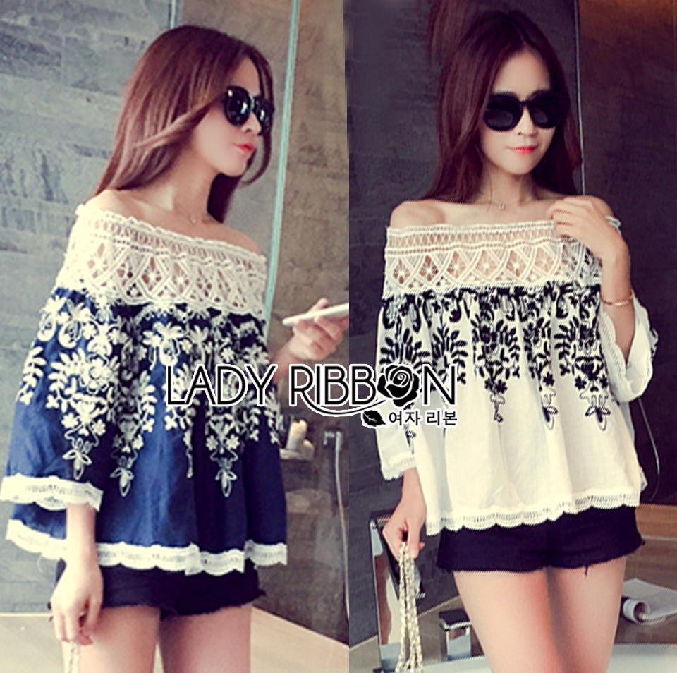 พร้อมส่ง เสื้อผ้าคอตตอนทรงคร็อปสั้น