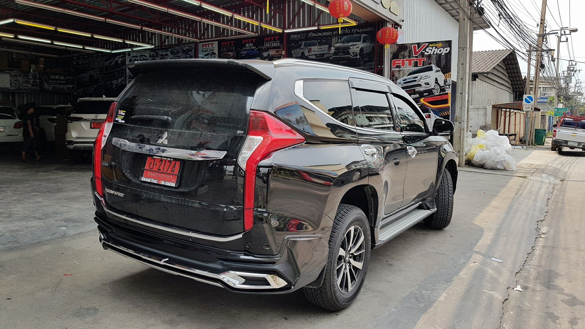 ชุดแต่ง New Pajero Sport Tithum 4ชิ้น