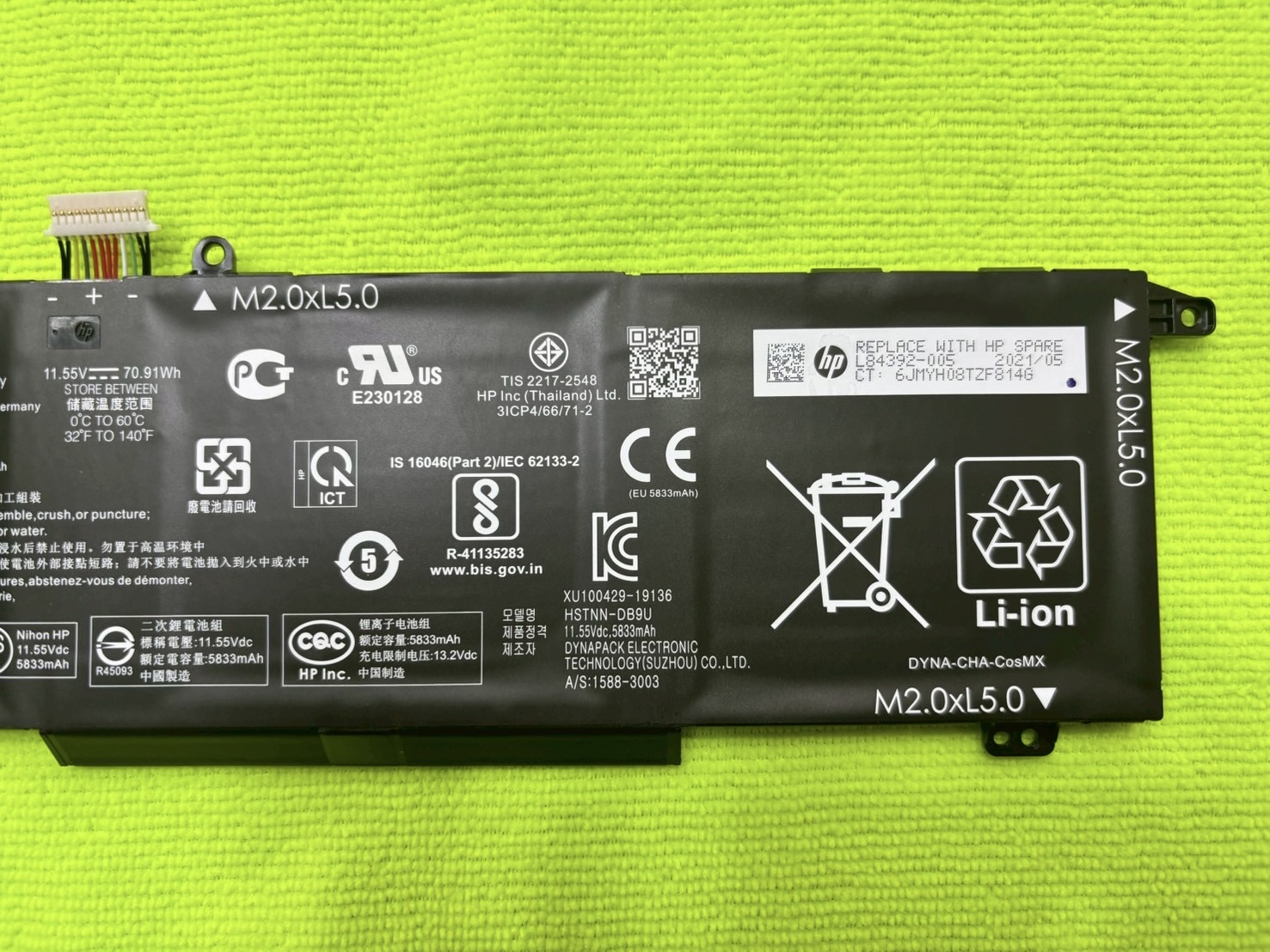 Battery Notebook HP Omen 15-EK 15-EN Series SD06XL