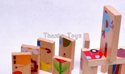 โดมิโนไม้ต่อภาพ Meets Dragon