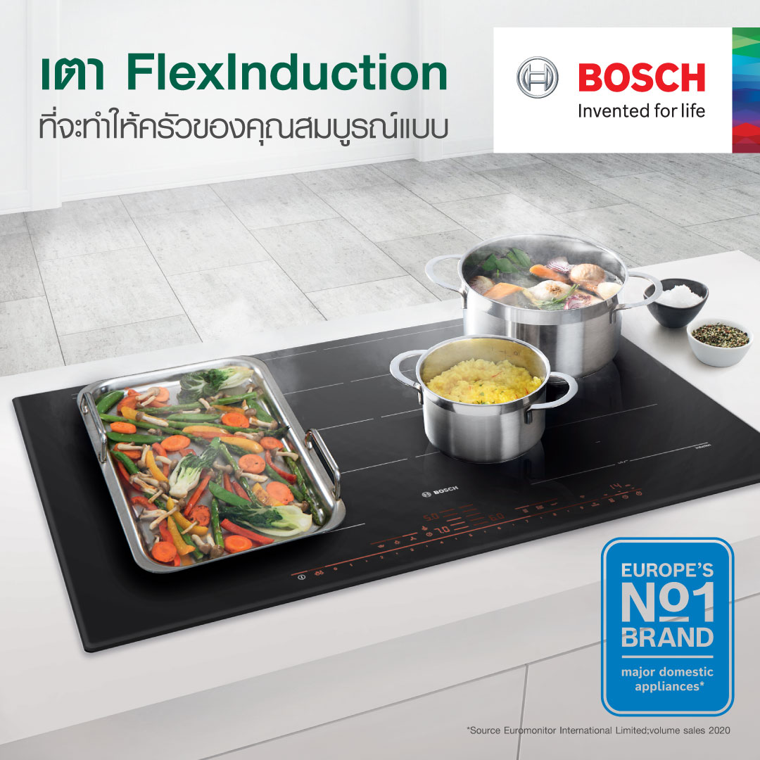 เตาอินดั่กชั่นราคาพิเศษ BOSCH รุ่น PXY801DW4E