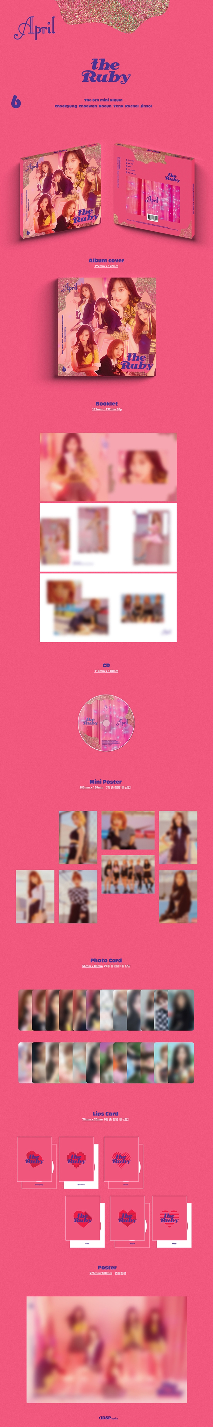 [Pre] APRIL : 6th Mini Album - the Ruby