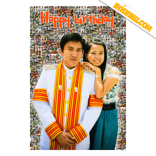 ของขวัญรับปริญญา mosaic ตัดตัว