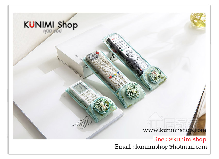 ซองผ้าใส่รีโมทแอร์, รีโมททีวี ลายเรียบร้อย น่ารัก เอาไว้กันรีโมทเปื้อนสิ่งสกปรก และใส่ให้ดูสวยงาม (รุ่นนี้ไม่กันน้ำนะครับ) ตัวซองทำจากผ้า ส่วนด้านหน้าเป็นพลาสติกใส เปิด - ปิด ด้วยแถบตีนตุ๊กแก ขนาด S : 16 x 7.5 CM. M : 21 x 8 CM. L : 25 x 8 CM.