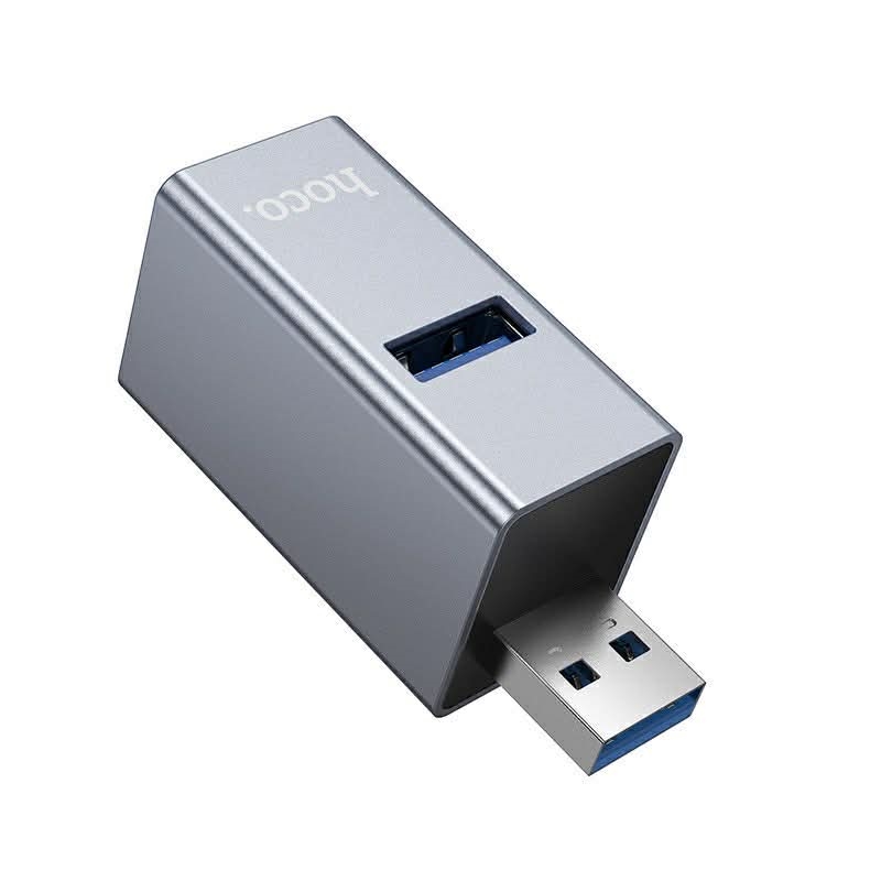 Hoco HB54 Portable 3IN1 CONVERTER อะแดปเตอร์แปลงพอร์ต USB-A เป็น 1x USB-A 3.0 และ 2x USB-A 2.0