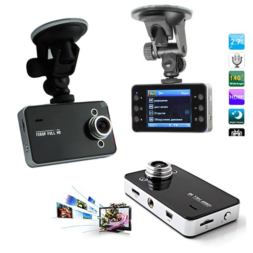 กล้องติดรถยนต์ K6000 Vehicle Blackbox DVR