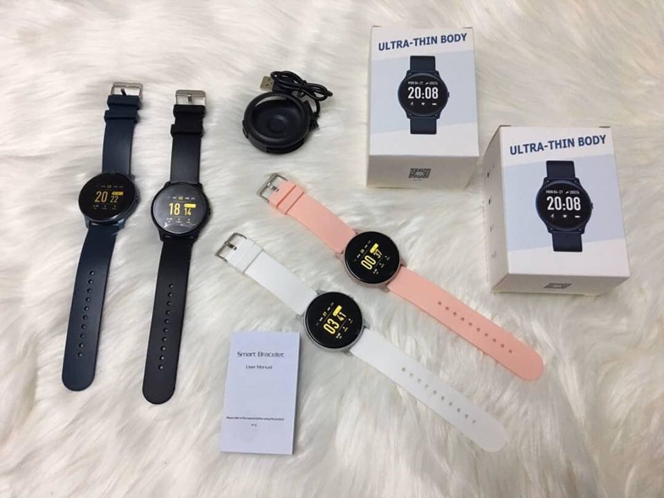 New Smart Watch นาฬิกาสุขภาพรุ่นใหม่ KW19 Pro ทัชสกรีนหน้าจอ เปลี่ยนหน้าปัดนาฬิกาได้ 3 แบบ รองรับการแจ้งเตือนภาษาไทย