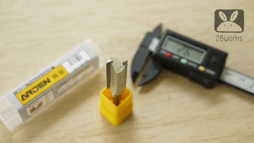 Trimmer bits arden ตรง 12x30 mm MDF