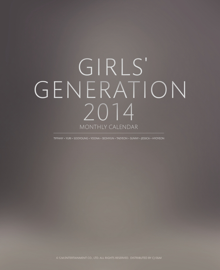 [Pre] SNSD : 2014 Season Greeting [Calendar_Table + Scheduler + Making DVD]