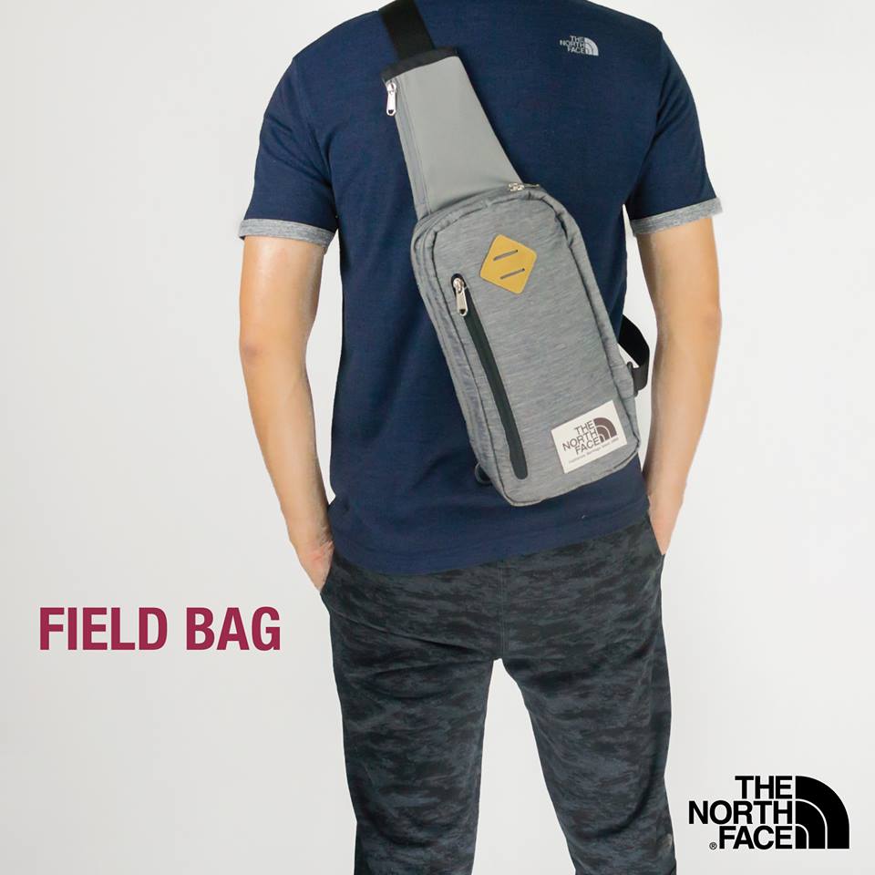 TNF - Crossbdy Vintage Field Back : สีแดง วินเทจ