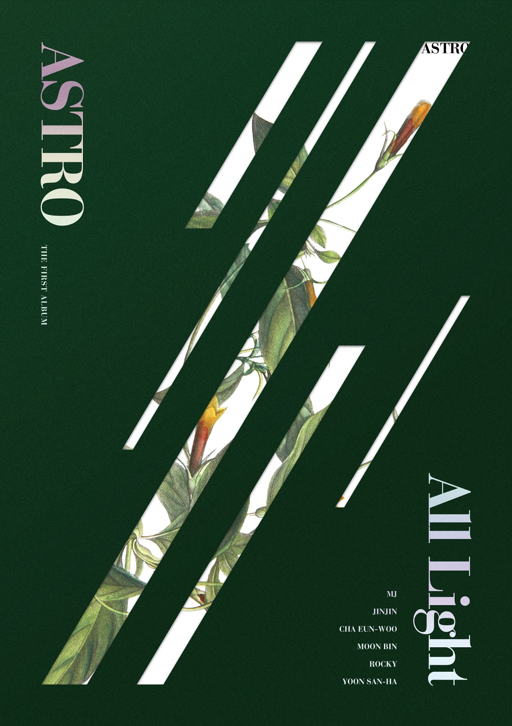 [Pre] ASTRO : 1st Album - All Light (Green Ver.) +Poster