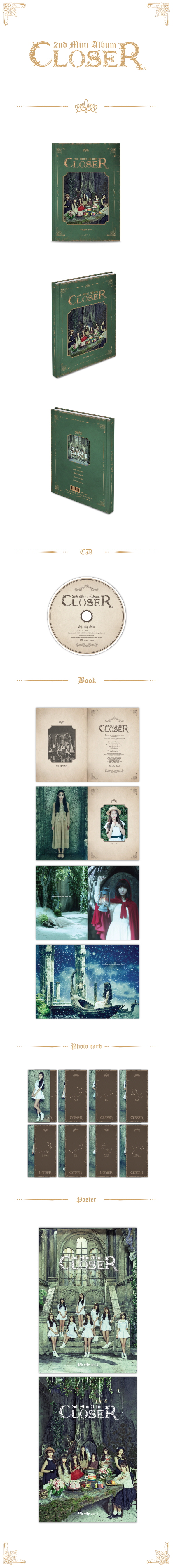 [Pre] OH MY GIRL : 2nd Mini Album - CLOSER (Reissue)