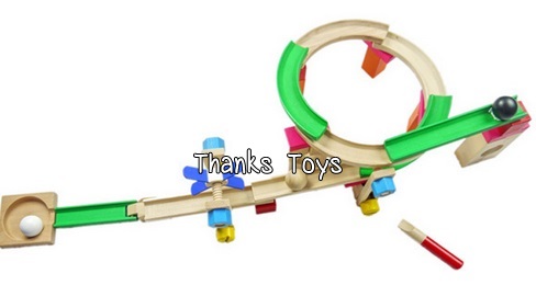 รางลูกบอลไม้