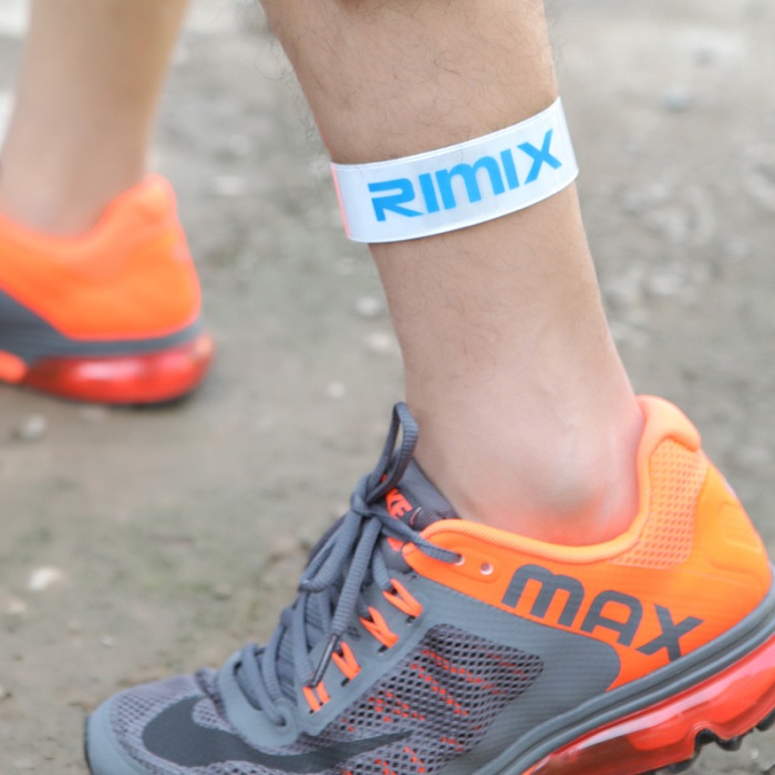 GL055 แถบสะท้อนแสง รุ่น Rimix รัดข้อมือ,ข้อเท้า,ต้นแขน สำหรับออกกำลังกาย วิ่ง หรือ ปั่นจักรยาน เวลากลางคืน หรือช่วงเช้ามืด เพื่อความปลอดภัย
