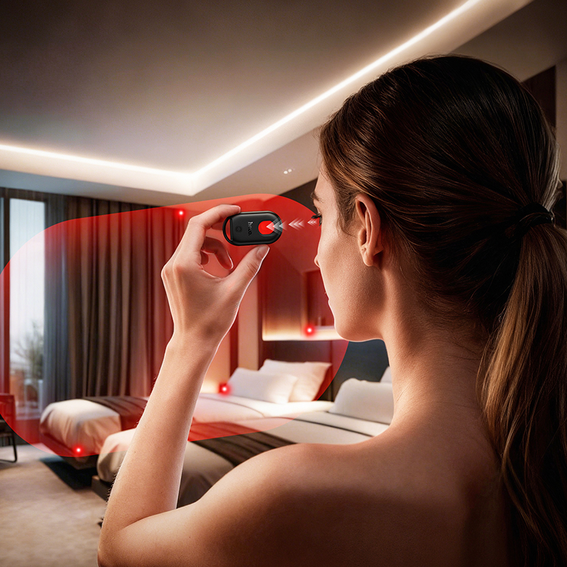 Hoco E95 Bluetooth Locator camera detection anti-lost device for IOS อุปกรณ์ป้องกันการสูญหายและตรวจจับกล้อง