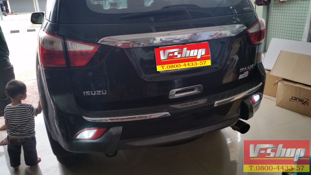 ไฟถอย Super LED ขั้ว T15 ตรงรุ่น MU-X สว่างมากๆๆๆๆ