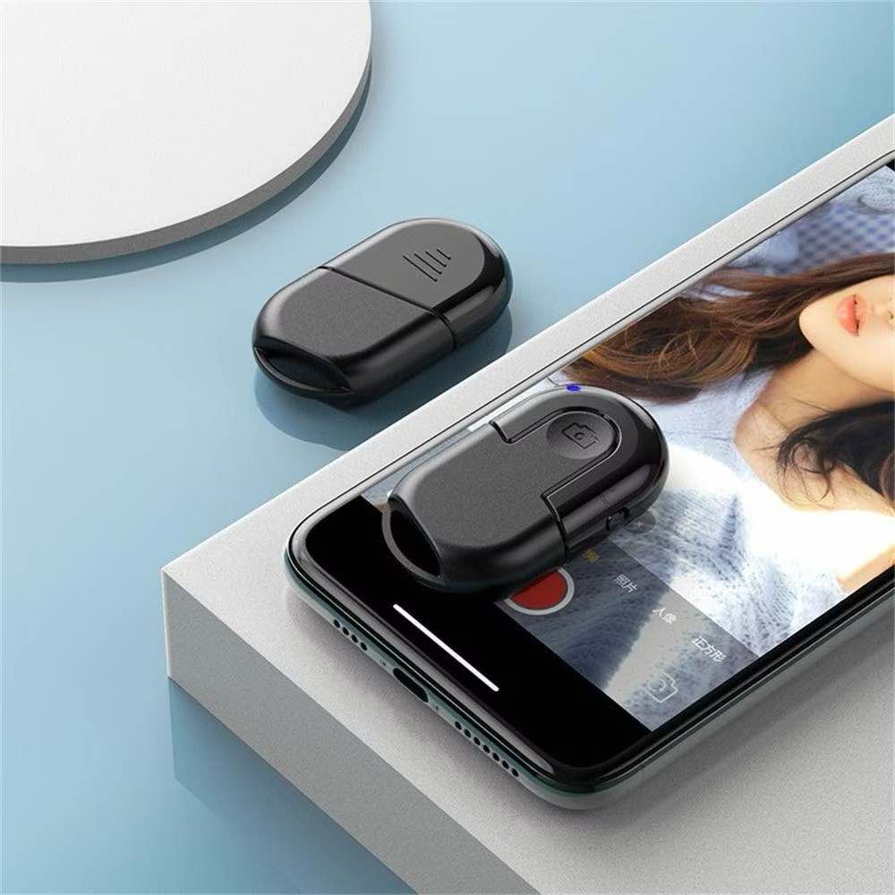 Bluetooth Shutter Remote รีโมทถ่ายรูป แบบไร้สาย พร้อมถ่าน รีโมตกดชัตเตอร์บลูทูธไร้สาย