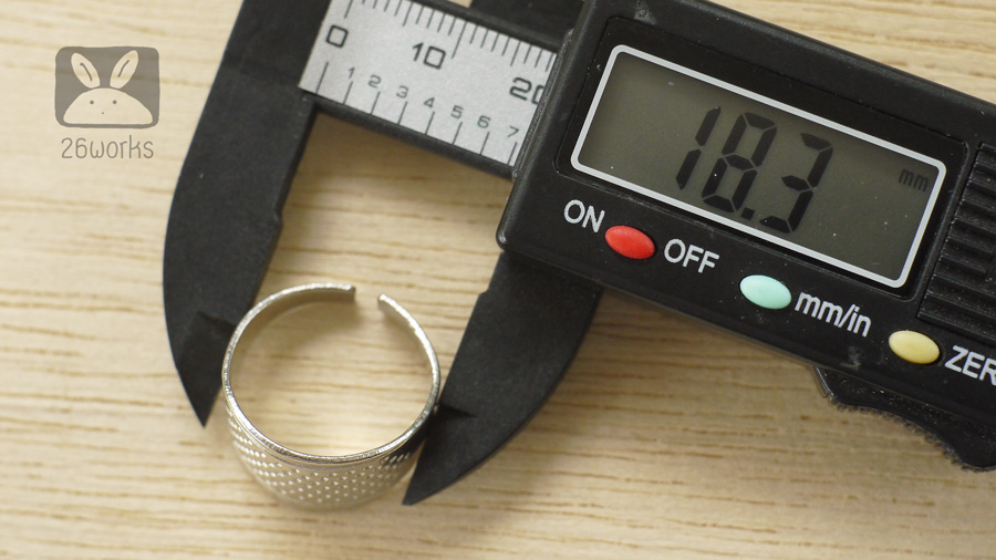 แหวนดันเข็ม รุ่นประหยัด