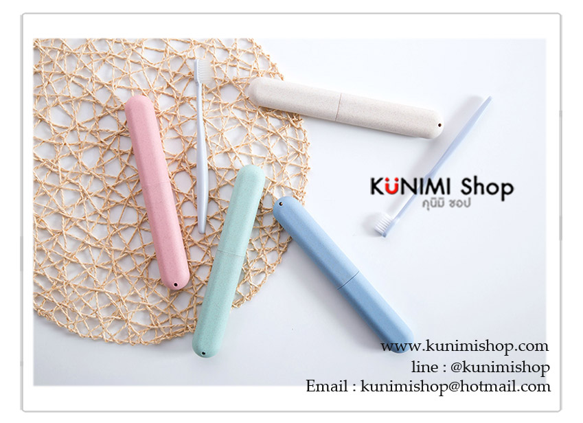 กล่องที่เก็บแปรงสีฟัน หรือ ใส่เครื่องเขียน สำหรับพกพาเดินทางท่องเที่ยว พกพาไปในที่ต่างๆ กันฝุ่น กันแมลง และสิ่งสกปรกต่างๆ ครับ ขนาด : 20.5 x 3 cm.