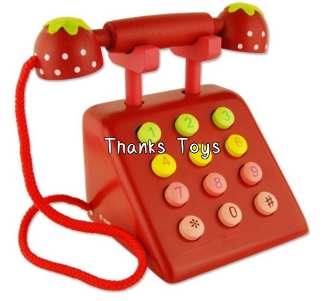 โทรศัพท์สตรอเบอรี่สีแดง (Red Strawberry Telephone) Mother Garden