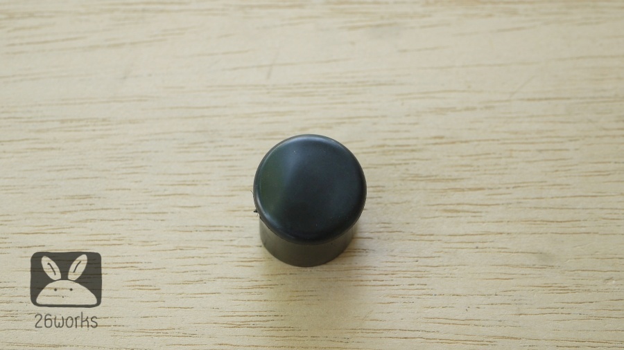 ฝายางปิดท่อกลม OD 22 mm สวมนอก