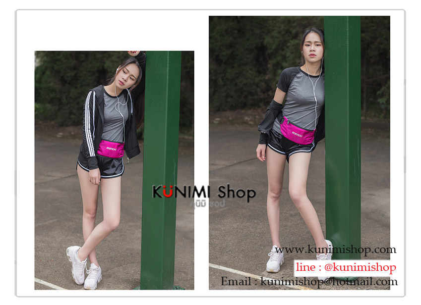 - กระเป๋าคาดเอววิ่ง ยี่ห้อ RIMIX ของแท้ - ใส่วิ่ง ปั่นจักรยาน ใส่ออกกำลังกาย ฟิตเนส หรือ ใส่ของใช้เวลาเดินทางท่องเที่ยว - สามารถใส่มือถือ Iphone ,Samsung, LG, Nokia, HTCหรือ Smartphone ต่างๆได้ หรือจะใส่ของใช้จุกจิก ใส่เงิน กุญแจบ้าน กุญแจรถ ใส่คาดเอวแล้วกระชับคล่องตัว - มีช่องสอดสายหูฟัง และที่เกี่ยวพวงกุญแจต่างๆ ( V2 ) - ผ้ายืดเคลือบกันน้ำคุณภาพดี และมีแถบสะท้อนแสงในที่มืด - ใช้ซิป YKK กันน้ำ ทนทาน * - สามารถใส่ได้ขนาดเครื่อง สูงสุดไม่เกิน 6.5 นิ้ว (วัดแนวทะแยงมือถือ) - ด้านในมีช่องใส่ของสองช่อง 