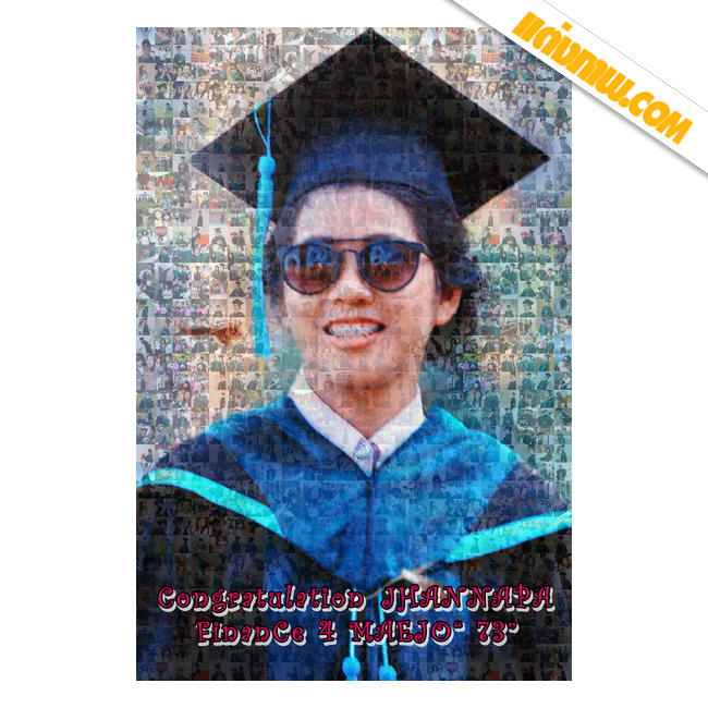 ของขวัญรับปริญญา ภาพโมเสกคลาสิค (Classic)