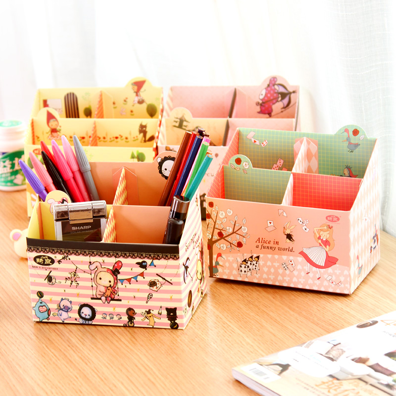 GH026 กล่องกระดาษDIY ใส่ของใช้จุกจิก เครื่องสำอางค์