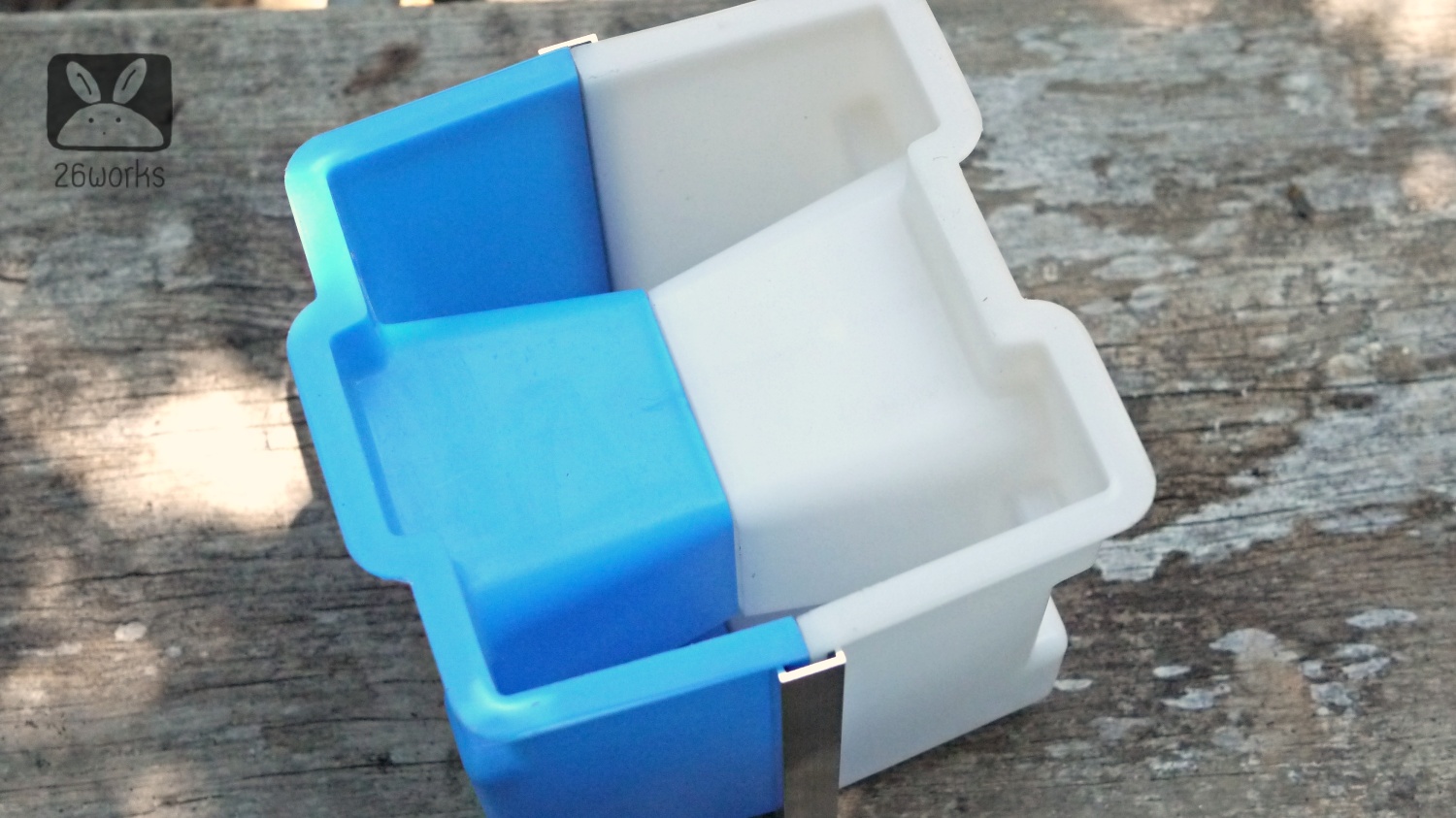 แม่พิมพ์อิฐ ตัวต่อ 15x15x15 cm ครึ่งก้อน