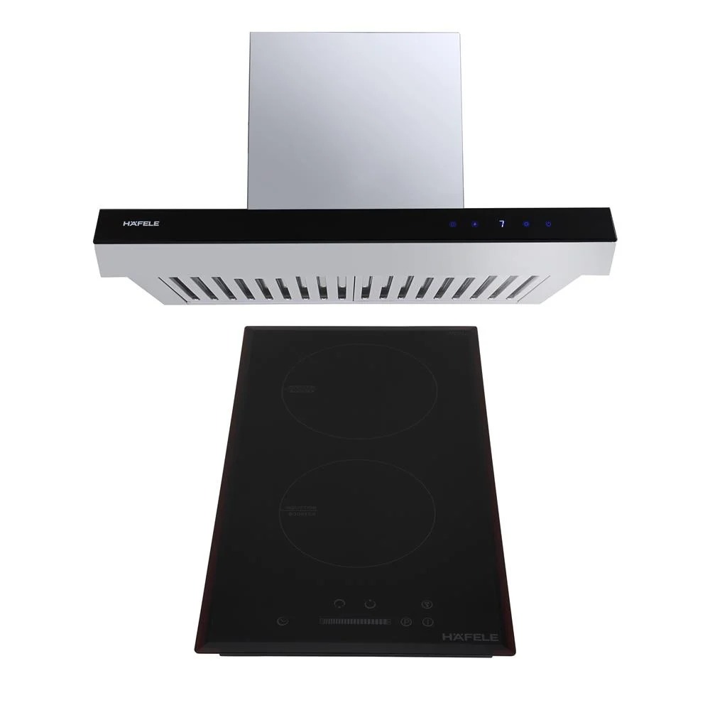 HAFELE ชุดโปรโมชั่นเตาแม่เหล็กไฟฟ้าและเครื่องดูดควัน