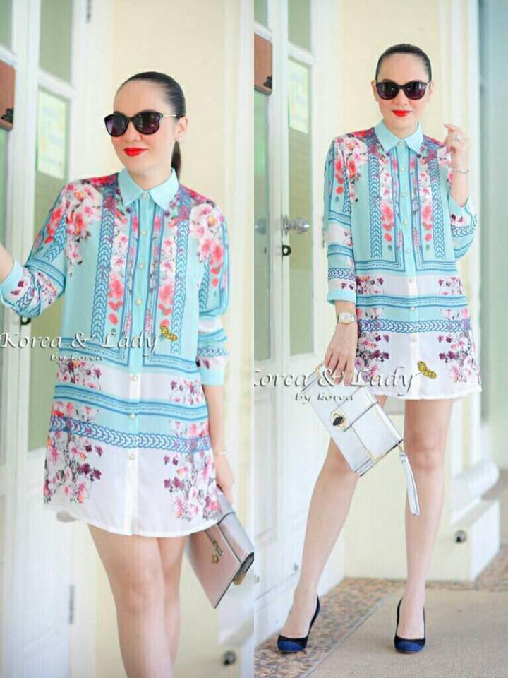 พร้อมส่ง เสื้อเชิ้ต Dior ลุคเรียบหรู